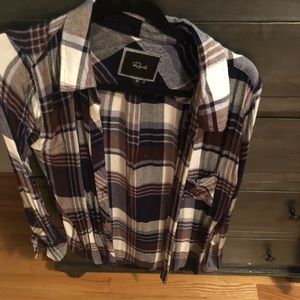 Rails hunter button down